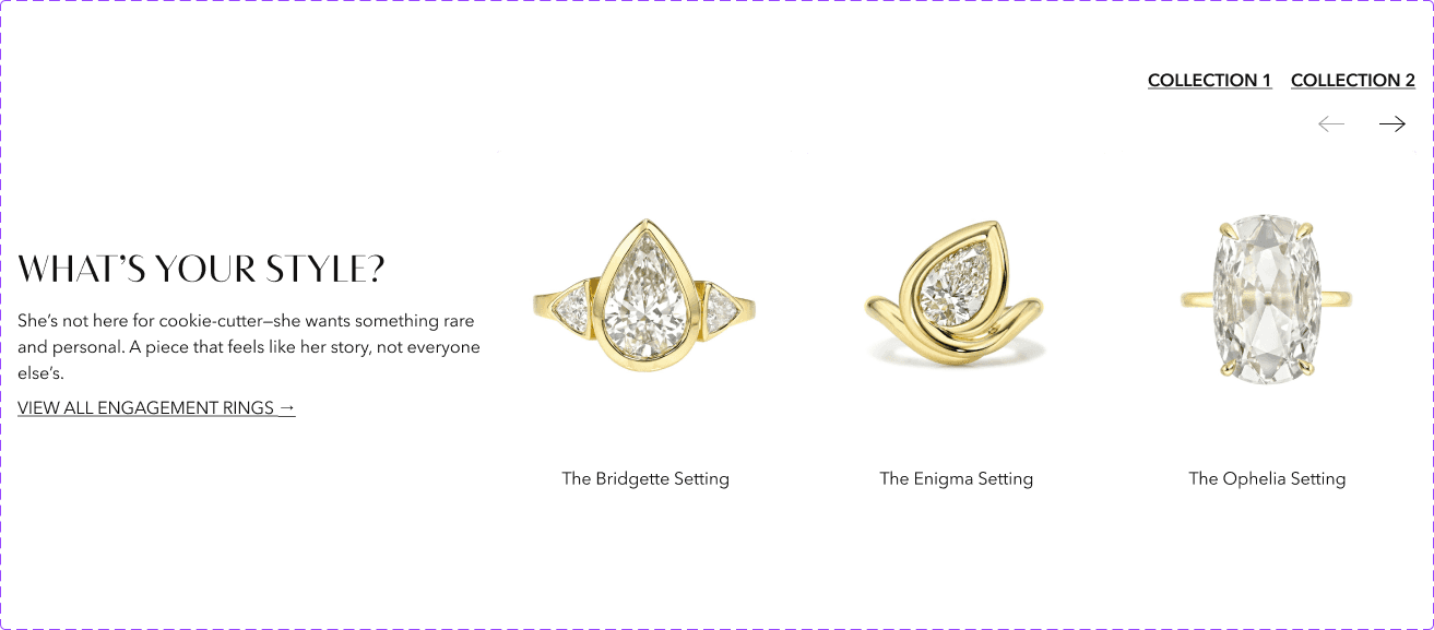 Product Hero Component - Design System